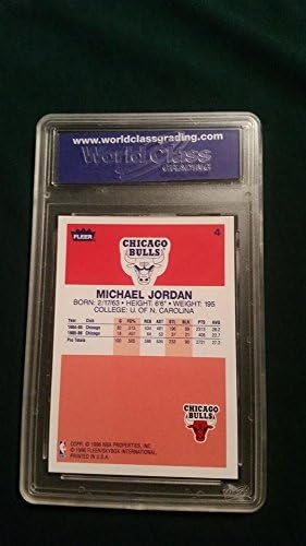 1996-97 Michael Jordan Fleer Decade of Excellence Rookie Card 4