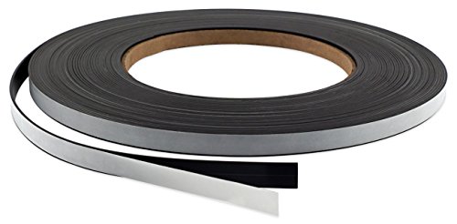 Magnetics mestre zg10a-ax50bx Flexível Faixa de ímã com adesivo, 1/16 de espessura, 1/2 de largura, 50 '