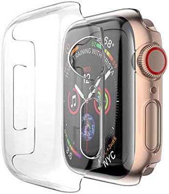 Capa do relógio Apple Buit Buit na capa de proteção de proteção TPU de alta definição de capa ultrafina para a maçã iwatch