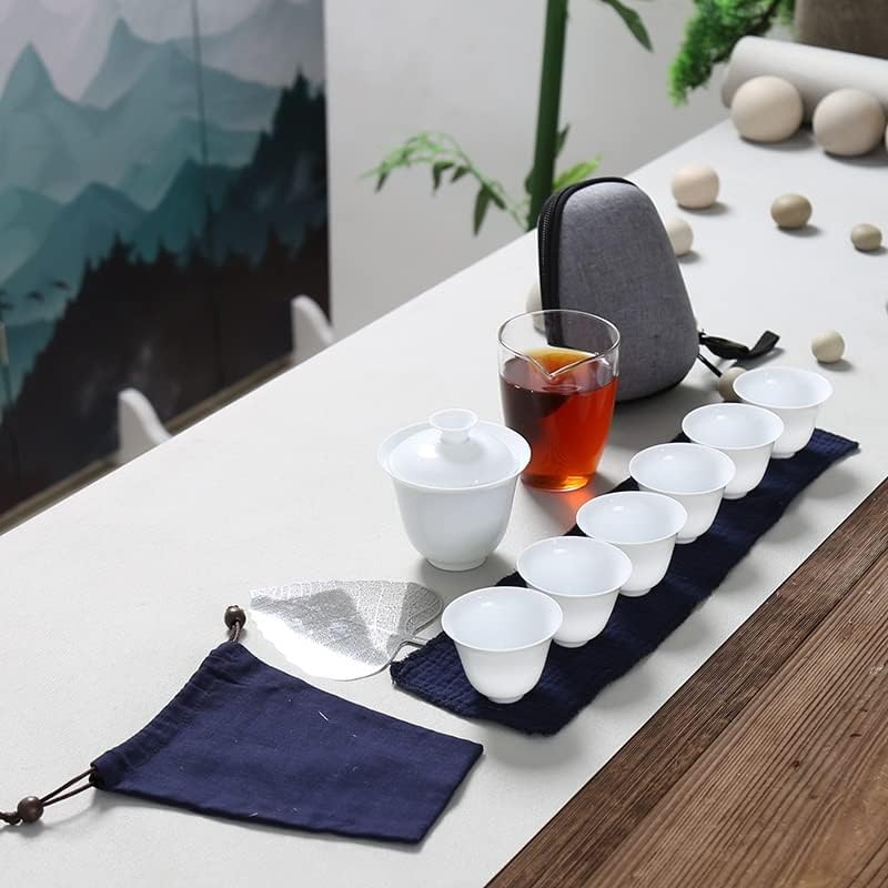 Chaleira xwozydr de chá de cerâmica gaiwan viagens chinesas xícara de chá de cerâmica para puer chinese tea panela