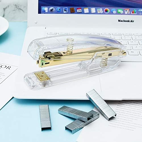 Fidget lápis Gold Gold Stapler Desktop Sprapeler com 1000 peças Staples Staples Escola Supplies Acessório da mesa