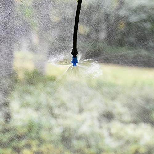 Uxzdx cujux jardim azul névoa refrativa nivada de sprinkler bico de jato atomizado com conector rosqueado de 1/4 bico