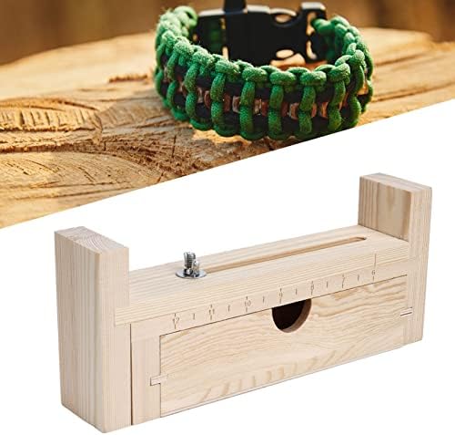 Rack de fabricante de pulseira de homepatche, gabarito de pulseira de madeira ajustável com grampo de gaveta 2, kit de ferramentas