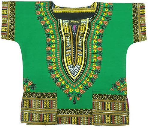 Klubkool Kids Dashiki camisa tribal Crianças africanas meninas meninas camisas