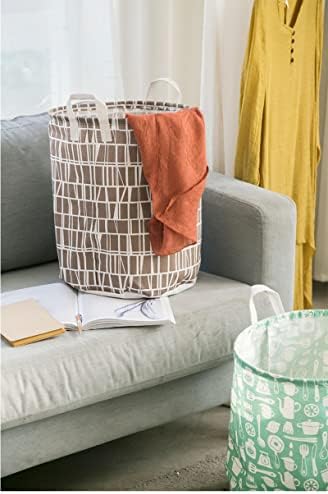 Xszon roupas sujas cesto de cesto de armazenamento cesta casa cesto cesto de roupas sujas cesto de armazenamento banheiro de roupas sujas cesto verde talheres verdes