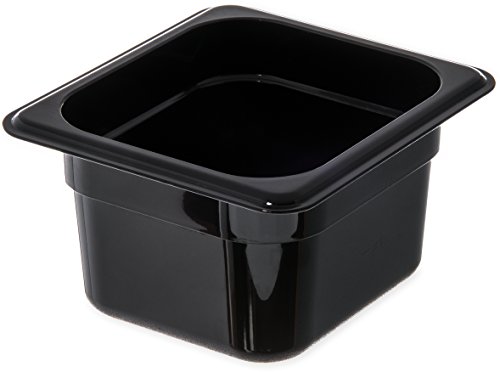 CFS 3088403 StorPlus High Heat Food Pan, 4 de profundidade, sexto tamanho, preto