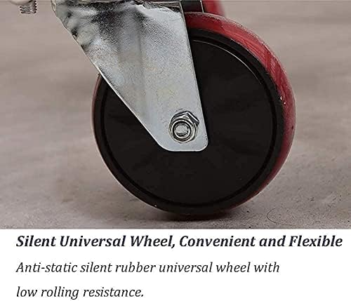 Omoons Movable Trolleys Removable Sacos com cesta de lavanderia cesto de lavanderia com rodas carrinho de utilitário de