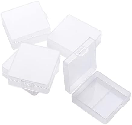 Bettomshin 2 x 9V Caixa de armazenamento de bateria Caixa Organizador transparente 5pcs