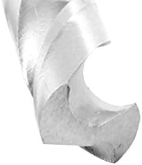 Aexit HSS Straight Tool Holder Brill Hole 3/8 Twist Head de 130mm de comprimento Bit Silver Tom 5pcs Modelo: 60AS157QO711