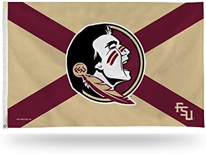 NCAA Florida State Seminoles 3 'x 5' Bandeira de banner - Décora interna ou externa - decoração feita pela RICO Industries
