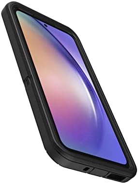 Otterbox Samsung Galaxy A54 5G Defender Series Case - Black, Rugged e Durável, com Proteção da Porta, Inclui Kickstand de clipe