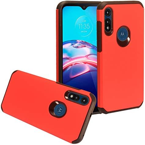 Celzen - para Motorola Moto E XT2052 - Caixa de telefone emborrachado - AH2 RED