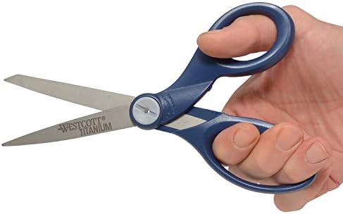 Titanium titânio de Westcott 8 Titanium Scissors, 3pk