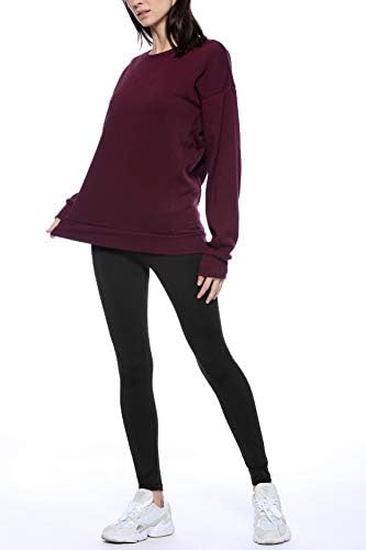 Look Urban Look Womens Casual Fleece Alinhado Sorto de Selta com Tamanhos Plusos