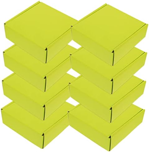 Caixas de embalagem CIIEEO 8pcs caixas de compra de caixas de remessa caixas de remessa preta caixas de embrulho para presentes