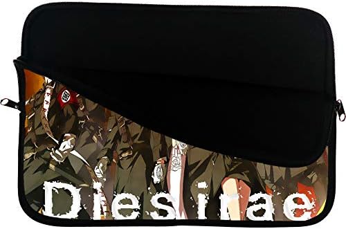 Dies IRAE Anime Laptop Bolsa de lapto de 15 polegadas Caso de notebook Anime Mousepad Surface Bolsa de computador Laptop/comprimido