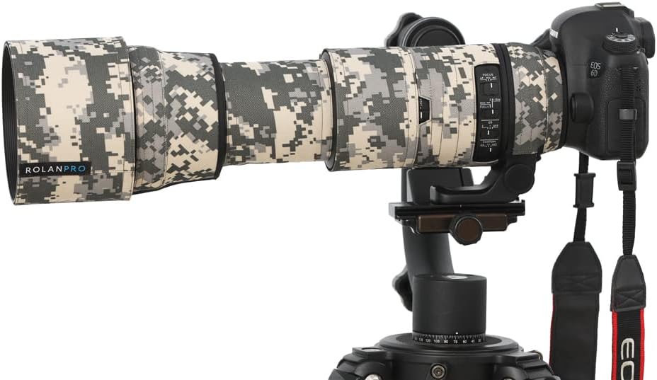 Tampa de lente à prova d'água rolanpro para Sigma 150-600mm F5-6.3 DG OS HSM Contemporary Lens Protection Sleeve Guns