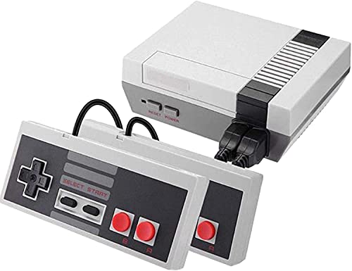 Console de jogo retrô clássico, saída de videogame NES de 8 bits de 8 bits interno 620 jogos com 2 controladores clássicos