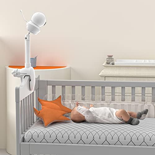 Montagem de berço de câmera de bebê Aobelieve para babysense HD S2 e Video Video Video Baby Monitor