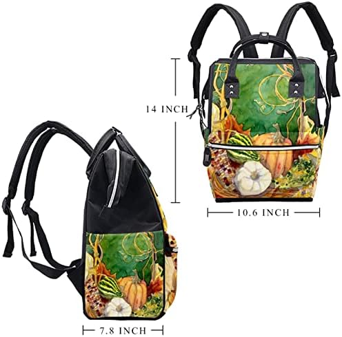 Mochila VBFOFBV Backpack, mochila de fraldas grandes, mochila de viagem, mochila de laptop para mulheres, legumes da colheita