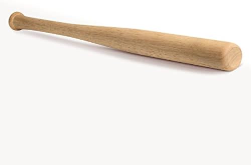 Adulto de madeira de beisebol de madeira, morcegos de beisebol juvenil de madeira para defesa em casa, 29 polegadas