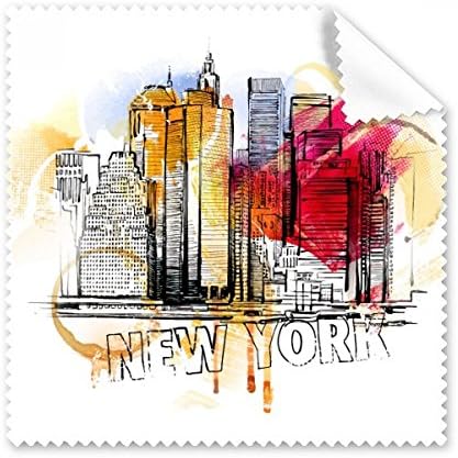 Nova York America America Os Estados Unidos Limpeza Tela de Tela de Tela Limpador 5pcs