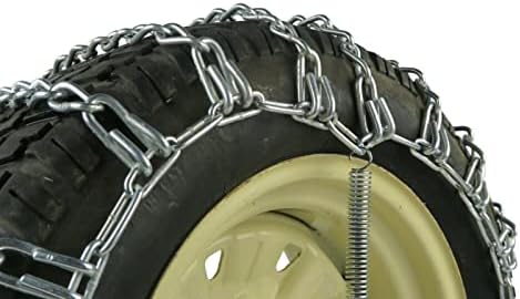 A ROP SHOP | Par de 2 cadeias de pneus de ligação para maxtrac 16x7.5x8 dianteiro e 24x13x12 pneus traseiros ATV