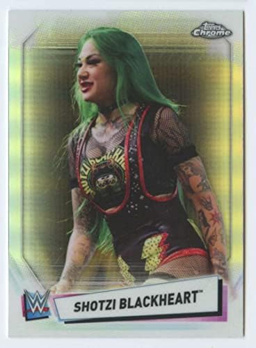 2021 Topps Chrome WWE Refractor #96 Shotzi Blackheart