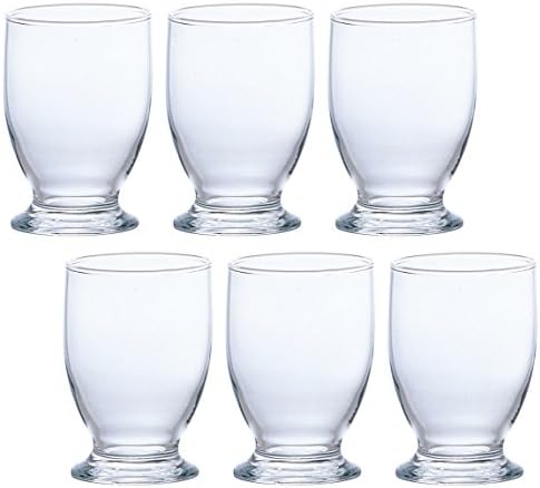 Aderia B-6233 IMADOKI GLASS, CUPL, Tumbler, 5,6 fl oz, conjunto de 6, processamento reforçado/base estável, feita no Japão