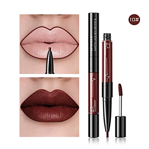 Koranor Longo Lip Lip Liner Feller Lip Lip Lip Lip Liquid Lipstick Lipstick antiaderente Copa Double Lip Pen Pen