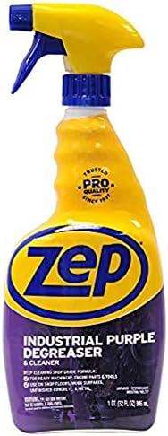 Zep Industrial Purple Cleaner e DeGreaser Concentrate - 32 onça R42310 - Fácil de enxaguar a fórmula