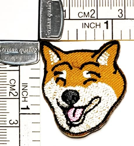 Kleenplus 3pcs. Mini Patches fofos de cachorro, cão de cachorro husky Kids Cartoon adesivo de desenho animado artesão