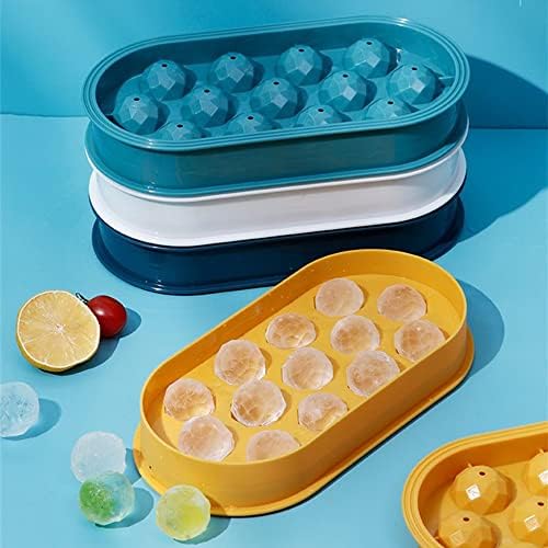 Bandeja redonda de cubo de gelo, fabricante de bolas de gelo, bandeja de molde de molde de molde de molde de cubo de gelo