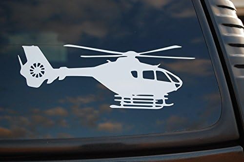 EC 135 adesivo de helicóptero Decalque de vinil Pick Color & Size !! Laptop da janela do carro Eurocopter