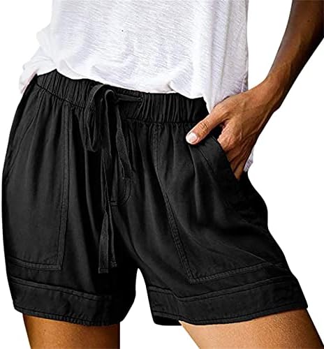 Míshui shorts jeans shorts de comprimento médio shorts femininos algodão de altura de altura de cintura plissada de shorts fofos