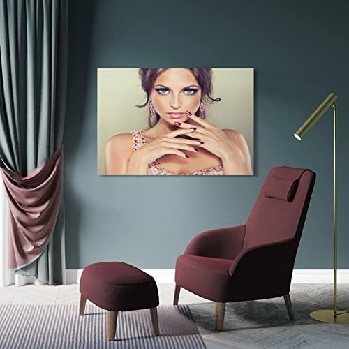 Posters de decoração de parede de arte de salão de beleza Posters de manicure de salão de beleza pôster estético pôster