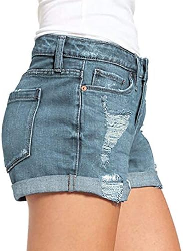Shorts de verão casuais para mulheres, shorts largas de tamanho alto de tamanho alto calça de ioga de cintura alta