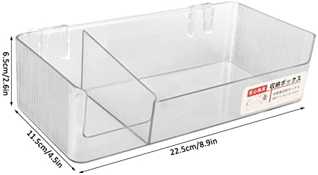 Organizador de armazenamento, caixa de armazenamento de geladeira fácil de instalar