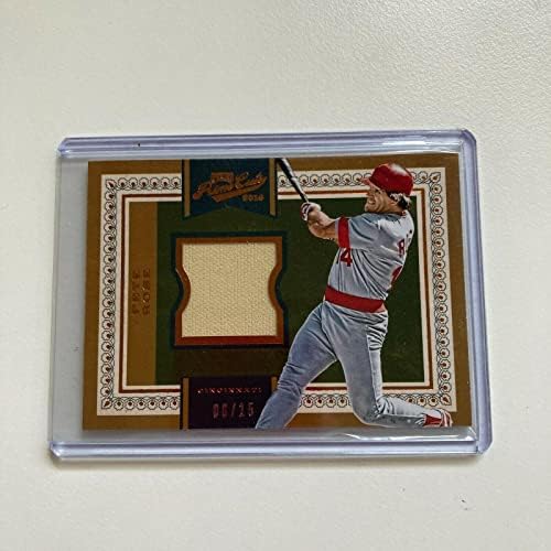 Playoff Prime Cuts 6/15 Pete Rose Game usado Jersey - Jerseys de jogo MLB usados