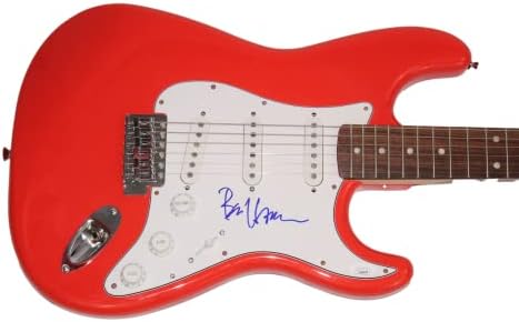 Ben Harper assinou autógrafos de tamanho real de stratocaster de stratocaster com autenticação de James Spence JSA - e os criminosos