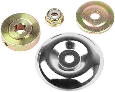 Peças de ferramentas Tampa protetora Metal M10 Fixação 4 PCs/Definir Substituição para cortador de pincel Strimmer