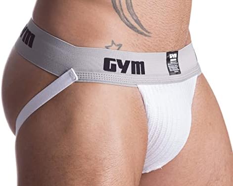 Treino de ginástica jockstrap com cintura de 2