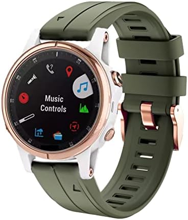 Brand Smart Watch Band Strap para Garmin Fenix ​​7s/5s/5s Plus/6s/6s Pro RELUGHADO EASTILFIT D2 Delta S Silicone 20mm Bracelet