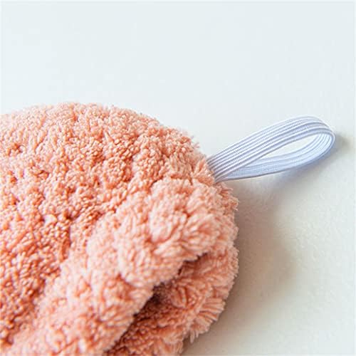 Quanjj Hair limpando toalha única camada única absorvente secagem rápida de cabelo macio de limpeza feminina e tampa de