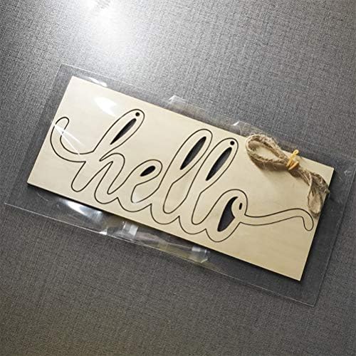 Janou Hello Wood Sign Wall Letters Decorative Letters