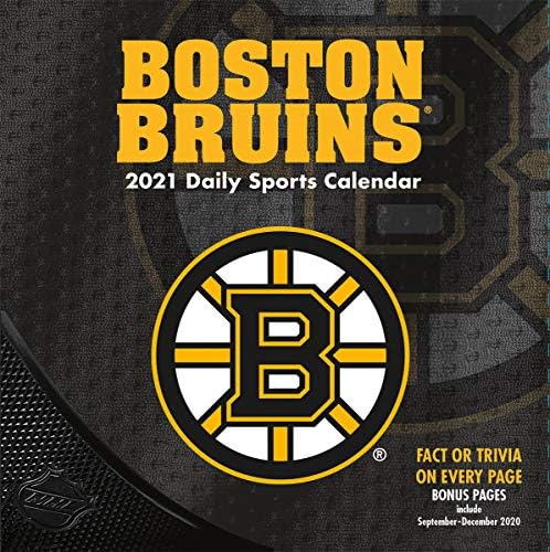 Turner Sports Boston Bruins 2021 Box Calendar