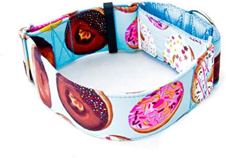 Donuts Dog Collar 1,5 - 2 Larguras Fuckle & Martingale