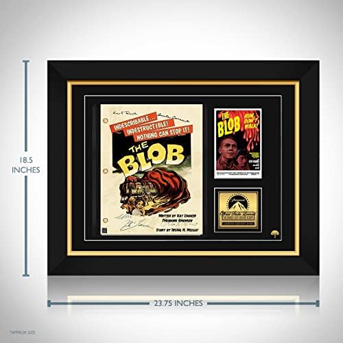 The Blob 1958 Script Limited Signature Edition Studio Licenciado Frame Licenciado