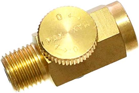 Válvula reguladora de fluxo de ar de latão pneumático Quickun, masculino e fêmea, compressor de pressão de ar, ferramenta