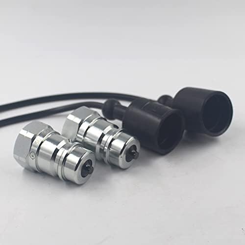 2 PCS- AG Válvula Poppet Válvula ISO5675/ISO7241-A Plug Hydraulic Conect Couplador masculino LSQ-S1-04PF 1/2 '' NPT
